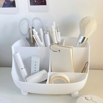ins simple student desktop sundries storage box pen container dressing table dormitory bedroom cosmetics finishing shelf
