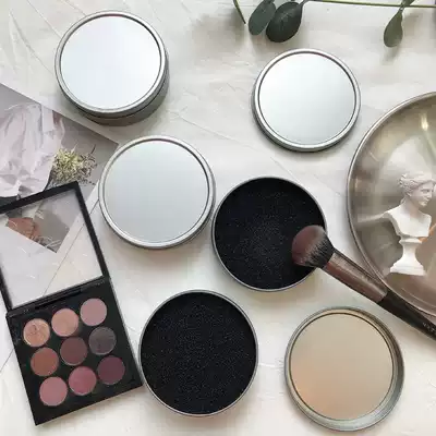 Makeup brush quick cleaning sponge wash box eye shadow brush dry cleaning no wash color change cleaning residual powder tool cleaning box