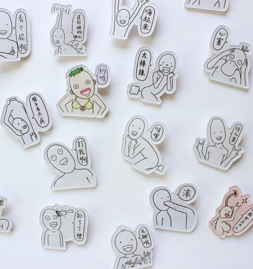 Broche Lovers en autre - Ref 1172401 Image 10