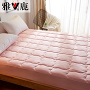 Giường Yalu mattress một miếng nệm bông 1,5 m trải giường bằng vải trải giường 1,8 giường Simmons bảo vệ - Trang bị Covers