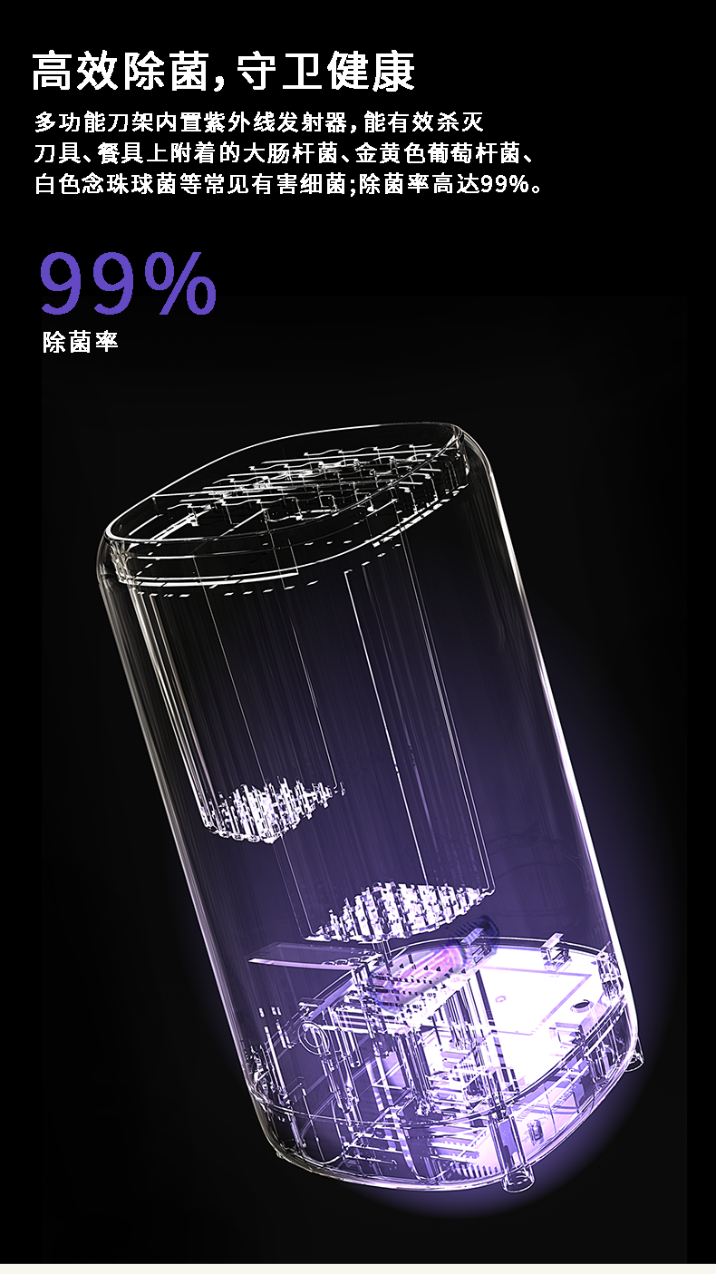 尚朋堂 刀具筷子消毒机 4小时巡航 除菌率99% 图7