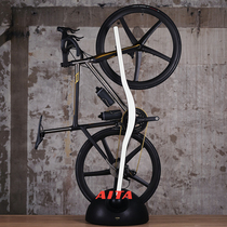 Vadolibero Vertik LM leather black bike vertical parking rack Italy