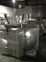 Stainless steel 304 stamping module board fire tank combination fabricated tank Living water tower Water storage square water pouring