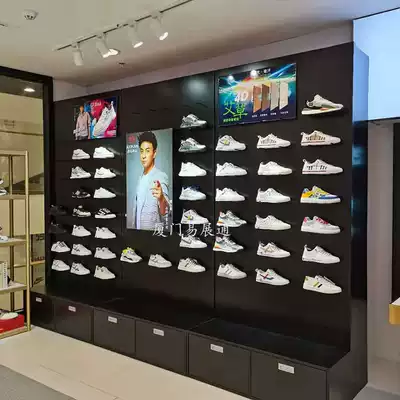 Shoe store shoe rack display shelf shop commercial shoe display rack cabinet shoe rack sample column Rack store brand