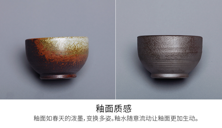 The Wu family lane pornograph kung fu tea cups, ceramic sample tea cup large glass master cup single cup tea cup