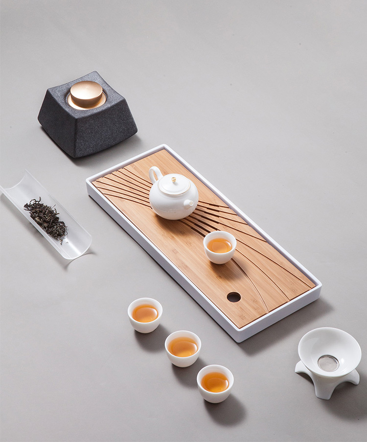 The Wu family fang ceramic tea pot metal cover POTS seal tea boxes portable porcelain jar with cover household