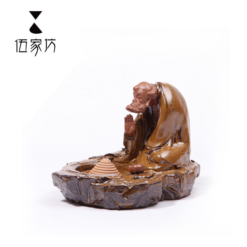 The Wu family fang ceramics furnishing articles of Chinese style household act the role ofing is tasted cigarette hand - carved characters handicraft products