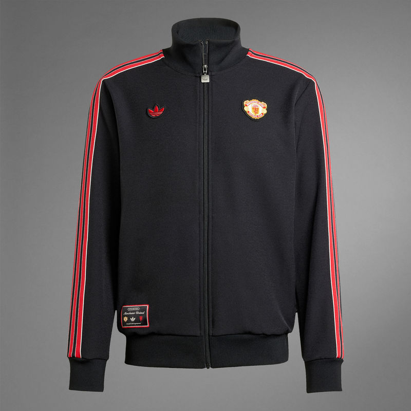Adidas/Adidas Manchester United Football Casual Culture Retro Sports Slim Jacket Jf0358 Adidas/Adidas Manchester United Football Casual Culture Retro Sports Slim Jacket Jf0358