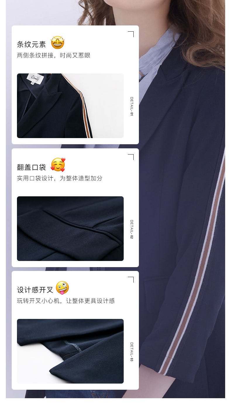 Veste pour femme OSNIC  OUHANY en Polyester - Ref 3220440 Image 10