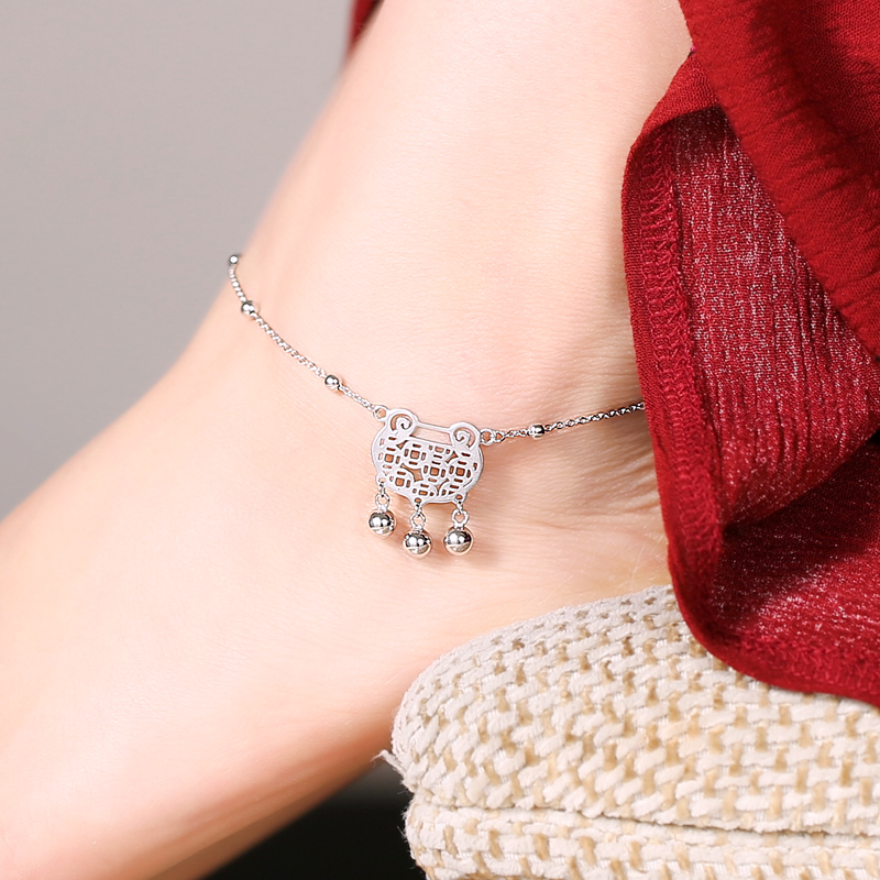 Bracelet de cheville Femme OTHER   en Argenterie - Ref 3101824 Image 4