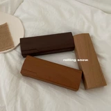 Портативные брендовые ретро солнцезащитные очки, коробка для хранения, простой и элегантный дизайн