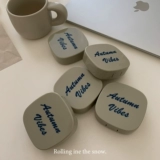 Высококачественное маленькое портативное переносное герметическое зеркало, невидимые очки, система хранения, простой и элегантный дизайн