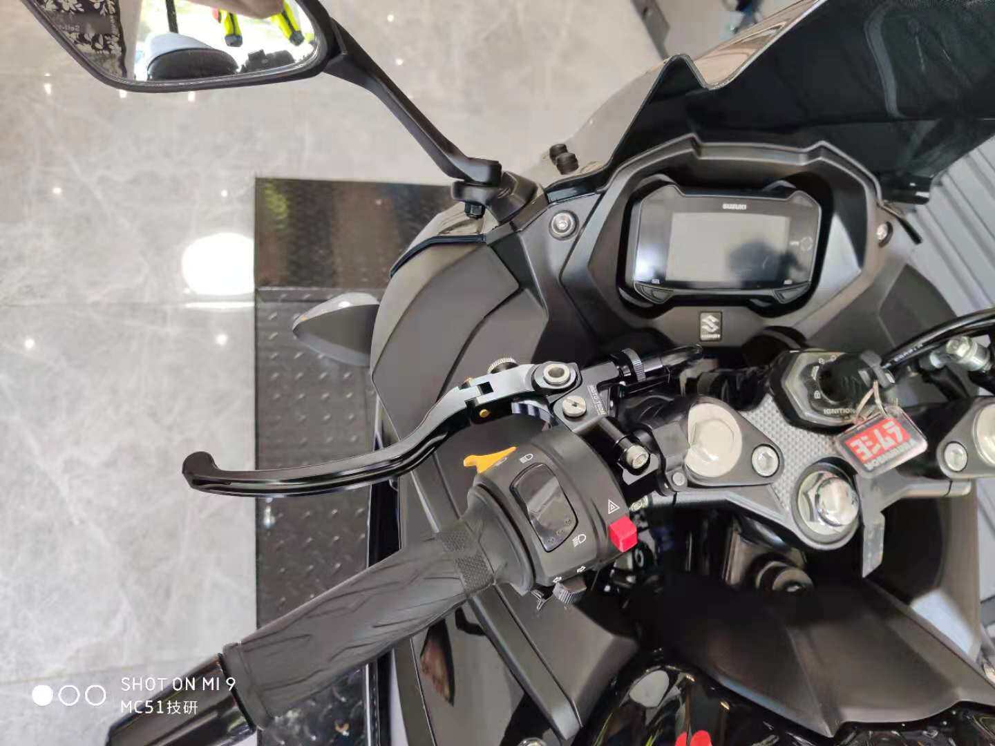 Suzuki Suzuki Suzuki GSX250R Saves strength clutch rod Cattle angle handle handle MOTO-TRON produced