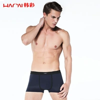 Han Cai đồ lót nam võ sĩ Modal thanh niên thoáng khí kích thước lớn hộp quà tặng duy nhất ở eo quần short nam boxer quần chip nam