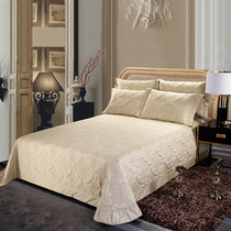 European-style 80 long-staple cotton 200*95 plus cotton bed sheet three-piece set quilted thick quilted cotton bed cover four-piece set