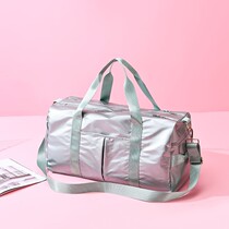 Dry and wet separation multifunctional travel bag sleeved trolley case waterproof 2021 New Tide large capacity luggage bag female