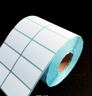 Thermal label 50*20*5000 sheets Double row adhesive label sticker barcode printing paper No carbon tape