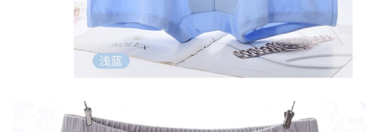 2 ab đồ lót nam trung niên đồ lót nam boxer cotton lỏng eo cao thoáng khí ông già boxer quần lót bé gái