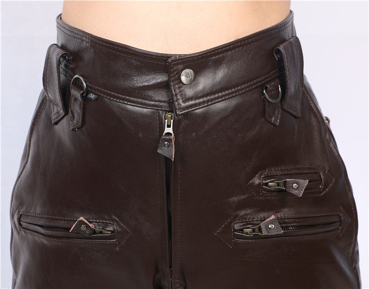 Pantalon cuir homme haut-parleur pour hiver - Ref 1491776 Image 12