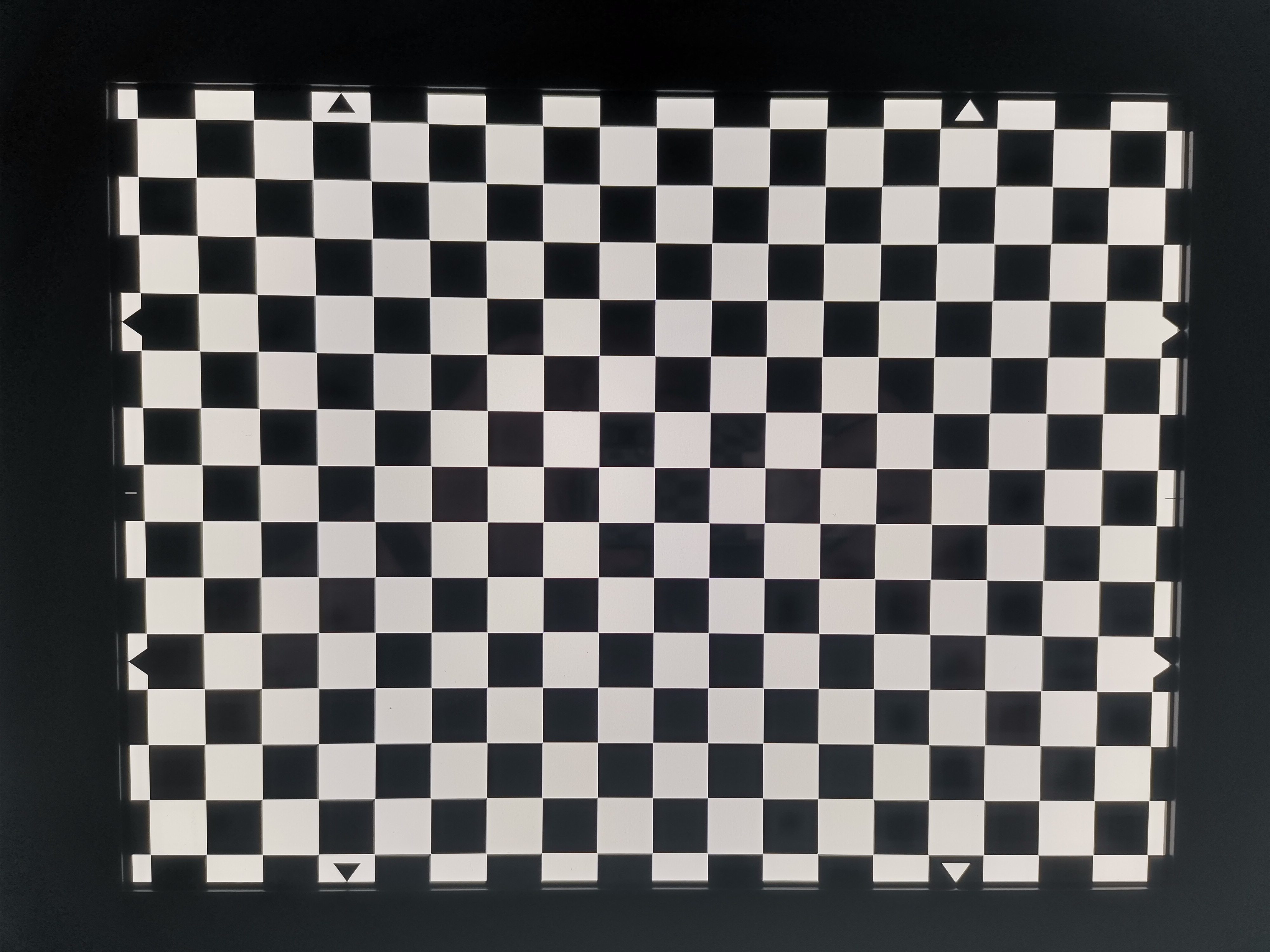 Chatu checkerboard map reflective 300*400mm evaluation distortion and resolution test card
