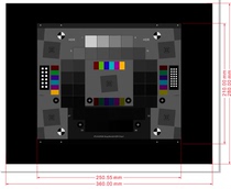 36-step 150DB high dynamic range Chart D280 specifications Transmissive frame mounting Customization accepted