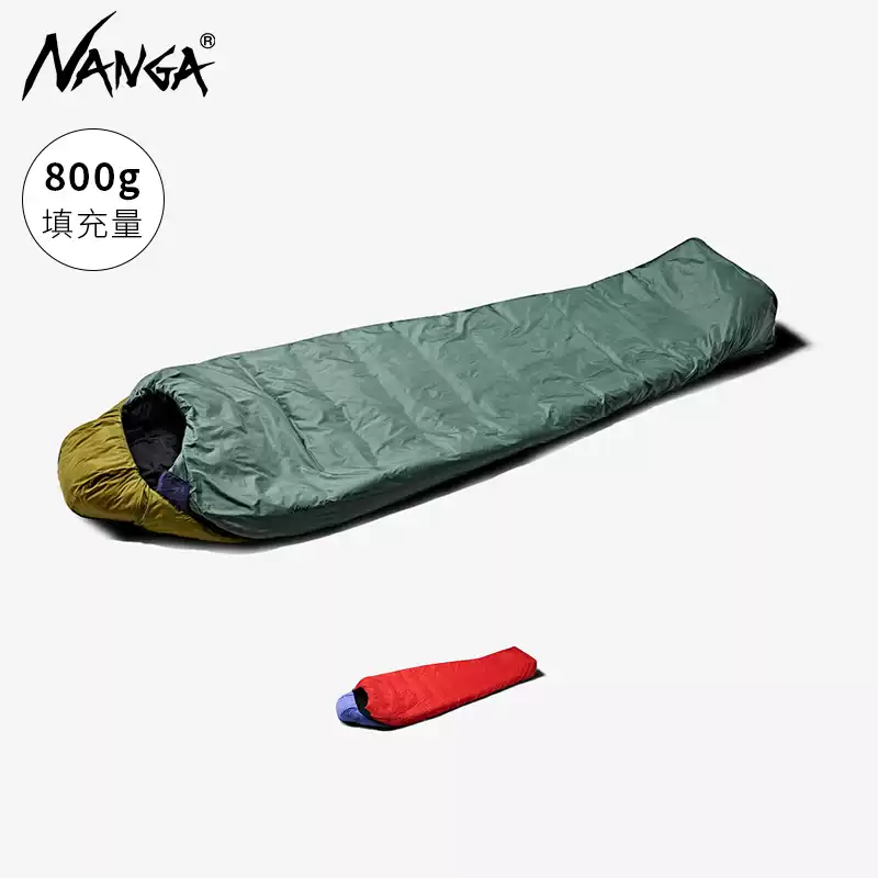 NANGA HINOC RIP RABAIMA S 600 戶外露營阻燃羽絨睡袋5℃-15℃適用