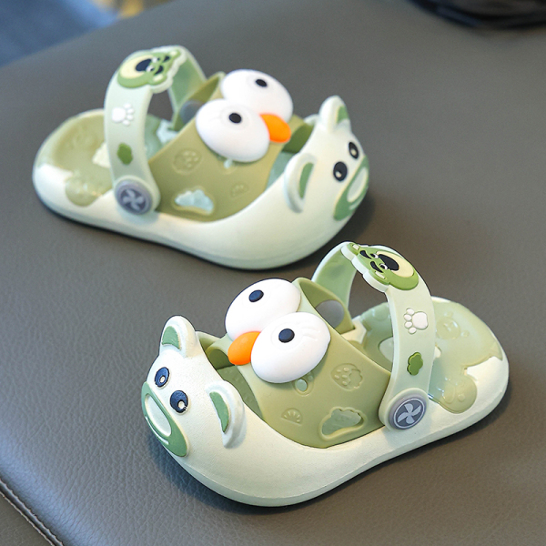 Closed Toe Anti-Collision Indoor Cartoon Baby Kids Slippers