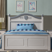  Solid wood bed Boy childrens bed sheet bed 1 5mm Nordic boys bed Youth bed 1 2m boys bed