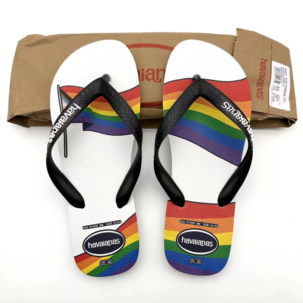 2024 Brazil Havaianas Havana Принт Лицо человека Драг Мужчины и Женщины Девятый Нескользящие Тапочки Весна и Лето
