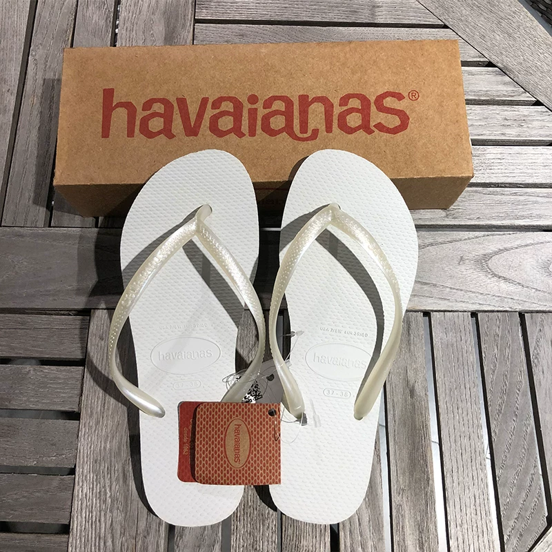 Бразильские шлепанцы havaianas Havana, классические, узкие женские, Victoria's Secret, розовый однотонный цвет, тонкий ремешок, нескользящие сандалии и тапочки