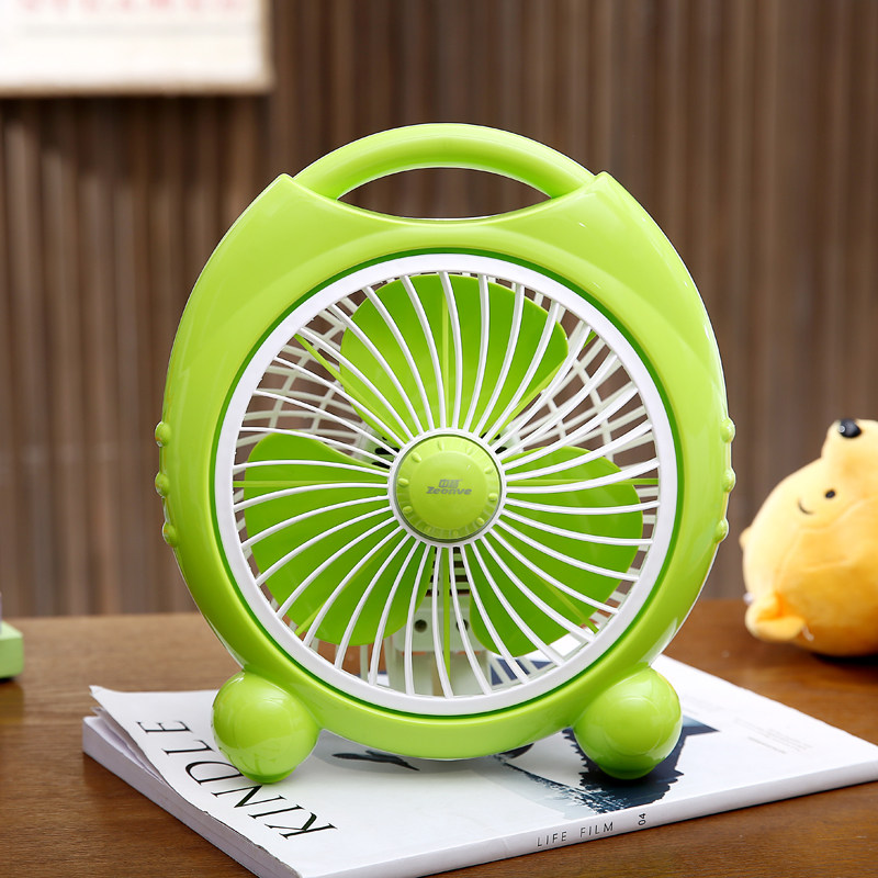 Small Fan Mini Student Dormitory Bed Desktop Cartoon Electric Fan Office Ultra Silent Table Fan plug-in