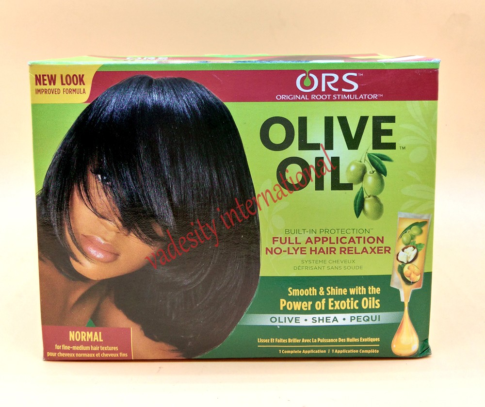 Vadesity ORS olive oil hair relaxer kit normal new look