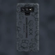 Samsung ПРИМЕЧАНИЕ9 серо-синий Kaws