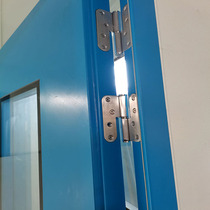 4 inch 3 thick purification clean door 304 stainless steel ball bearing detachable h-type off 44 unloading hinge 2 pieces