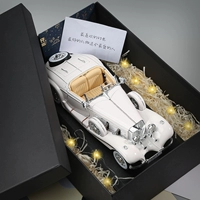 Mercedes Benz, гоночный автомобиль, легкосплавный автомобиль, модель автомобиля на день Святого Валентина для друга, масштаб 1:18, подарок на день рождения