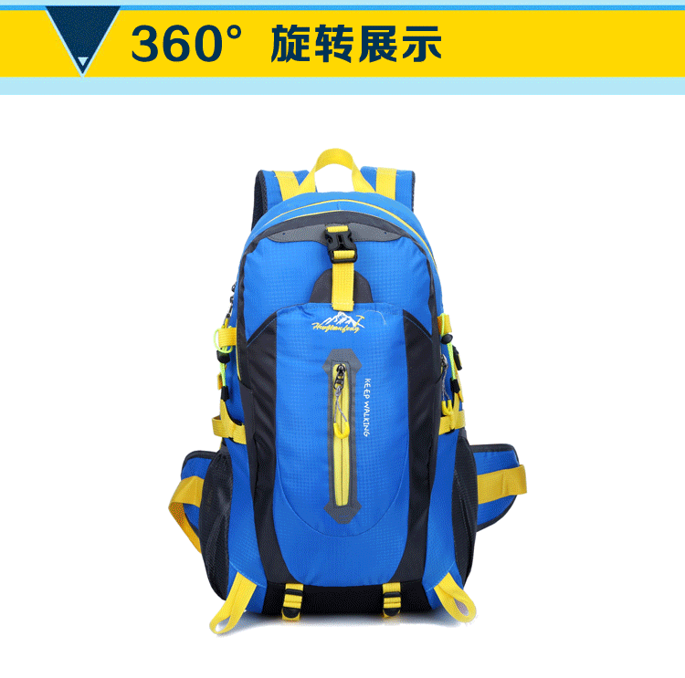 Túi du lịch ngoài trời cao điểm nam và nữ dung tích lớn 40 lít ba lô thể thao không thấm nước ba lô túi nhẹ leo núi balo nam