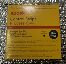 kodak kodak color punch C- 41 medicine quality control test strip quality control test strip 22 Year 1 Month batch