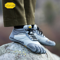 Vibram five-finger shoes for men and women Outdoor Sports Plus velvet cold and warm light non-slip running yoga fitness shoes