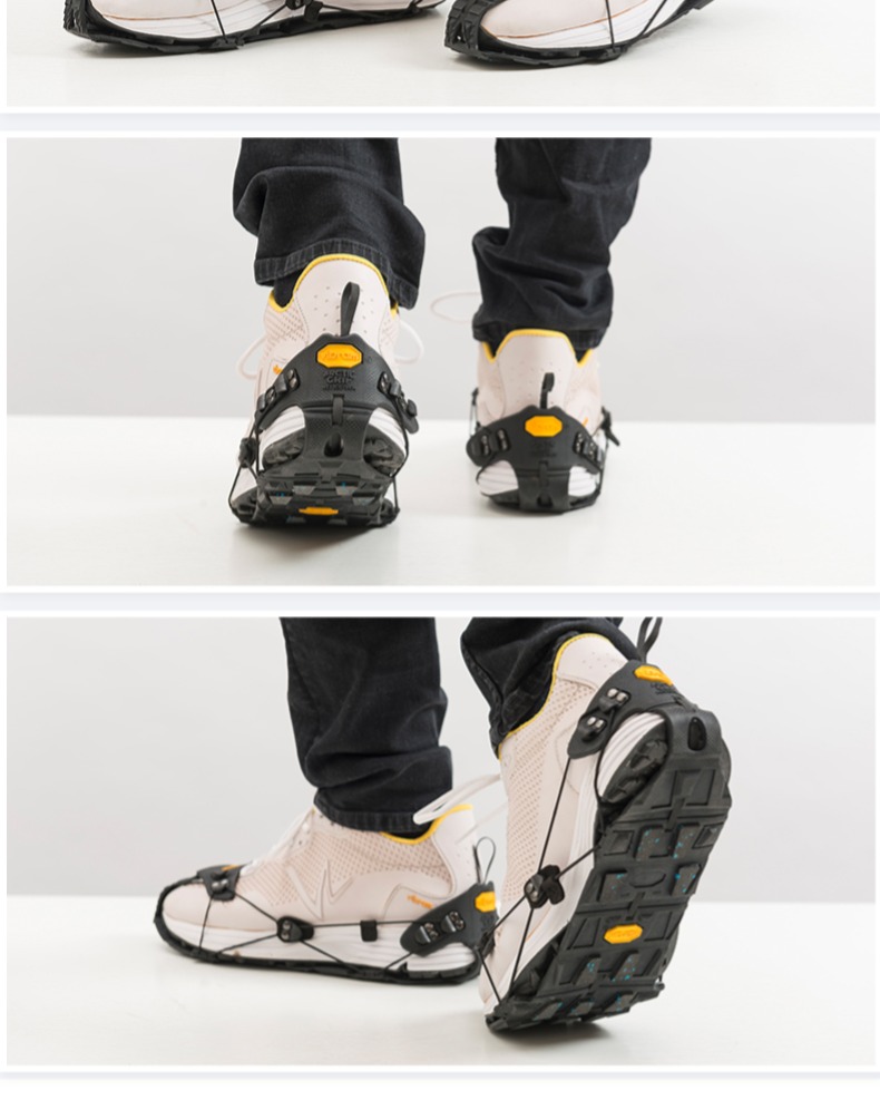 意大利 Vibram 轻便雪地雨天防滑鞋套 登山徒步冰爪 图13
