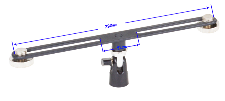 Alctron Aeke innovative MAS020 dual-microphone holder stereo recording dual-microphone holder