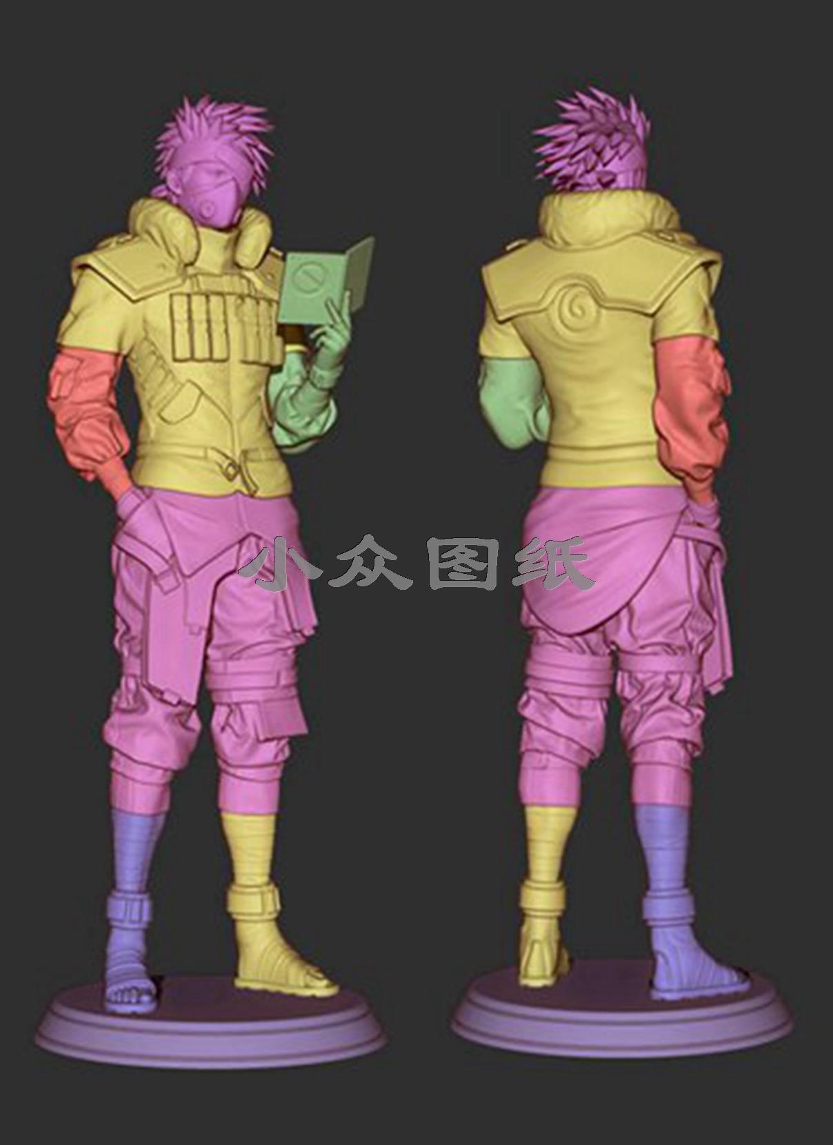 D000018 Kakasi 3D printing model stl handles high - precision material files