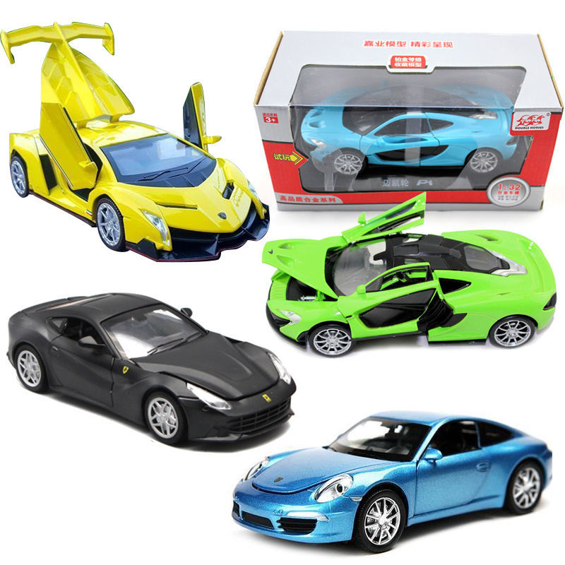 1:32 Porsche 911 simulation alloy back sound light can open door car model children's toy car car car car car car car car car car car car car car