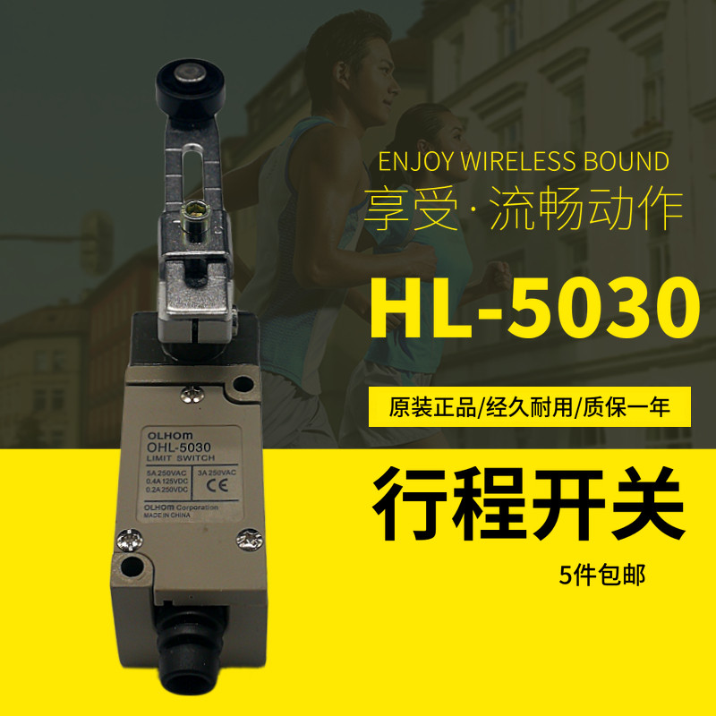 Oulong OLHOM travel switch limit micro switch HL-5030 HL5030 swing arm rocker dragon