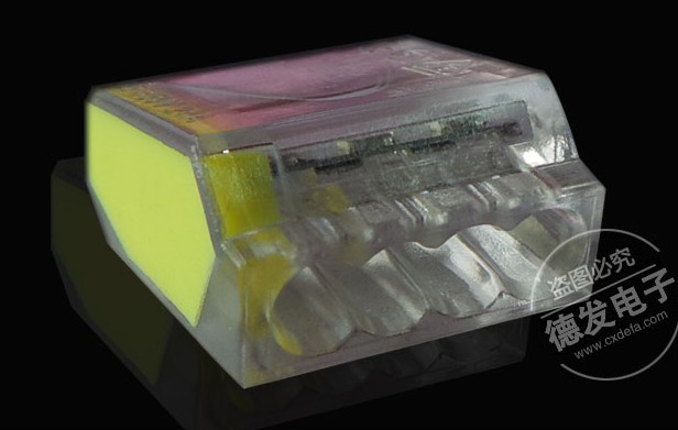 Plug-in terminal pct-254 building terminal hard wire 2 5 square 4 hole wire connector