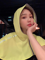 Vicki Rear Beneficial HOII New Pint Summer Sunscreen Hooded Mask Cloak sunscreen Anti-ultraviolet and breathable light and light