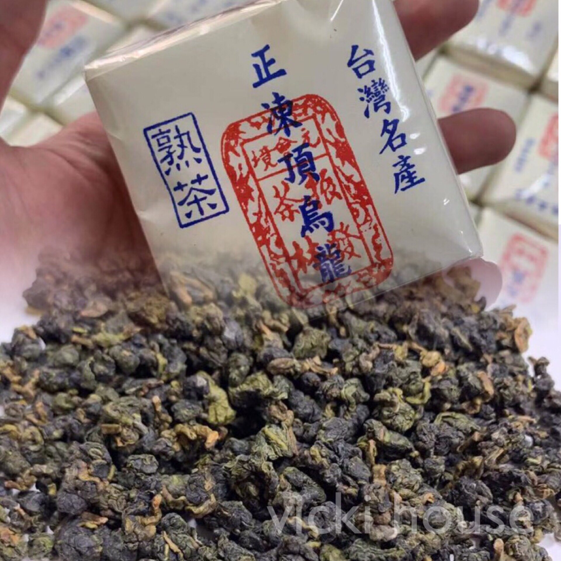 Vicki Recommends Old Tea Taiwan Zhenfa Centuries-old Tea House Traditional Handmade Tea Bag High Mountain Tea Permafrost Top Oolong