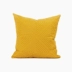 Màu vàng tươi vỏ gối đệm mô hình phòng đầu giường sofa khách sạn trang trí màu sắc đặc biệt gối đệm phủ mô hình thêu - Trở lại đệm / Bolsters