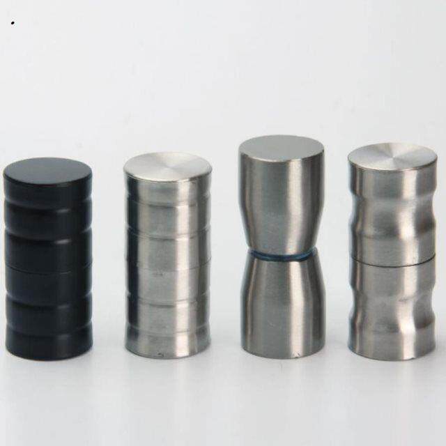 304 stainless steel public toilet handle toilet partition broken door cylindrical handle bathroom partition 5 gold accessories-Taobao