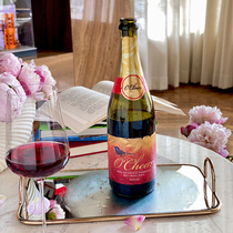 Ultra fresh Australia O  cheers alcohol-free frothy red grape juice wine grape raw juice no alcohol