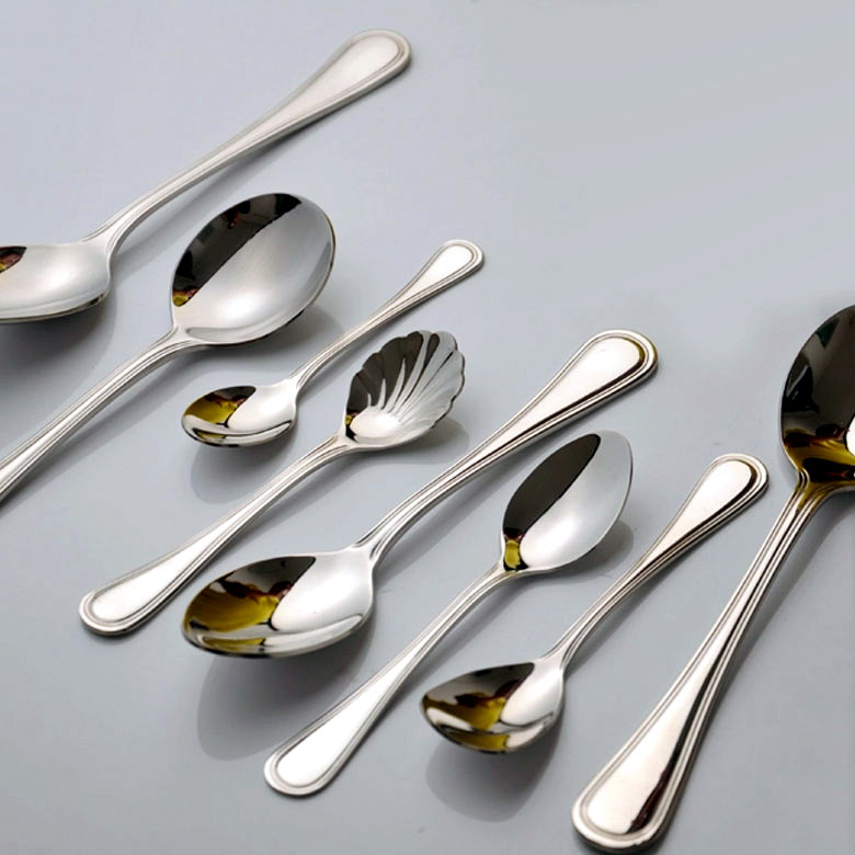 Clear Barn Handling Series Knife Fork Spoon Steak Knife Fork Salad Fork